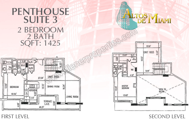 Altos de Miami Condo Floor Plans